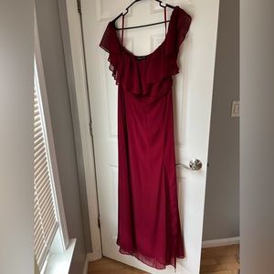 Ever Pretty Burgundy Dress